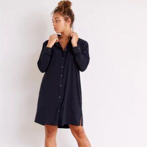 Navy ADAY Back to Front Dress